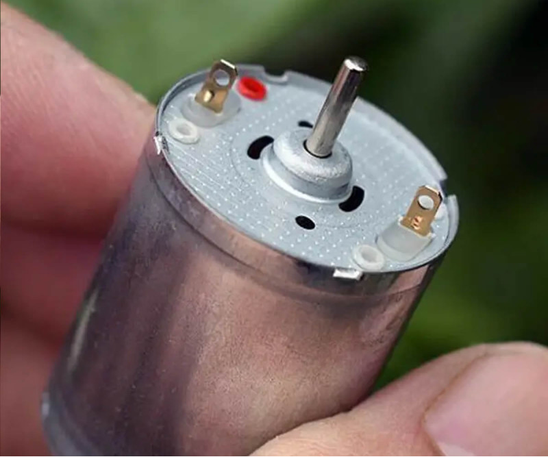 RK-370CA Dual Shaft DC Motor