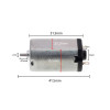 RS180 DC Motor 4-8V 6V 32000Rpm