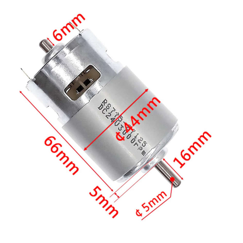 RS775 DC Motor 12V 3000Rpm