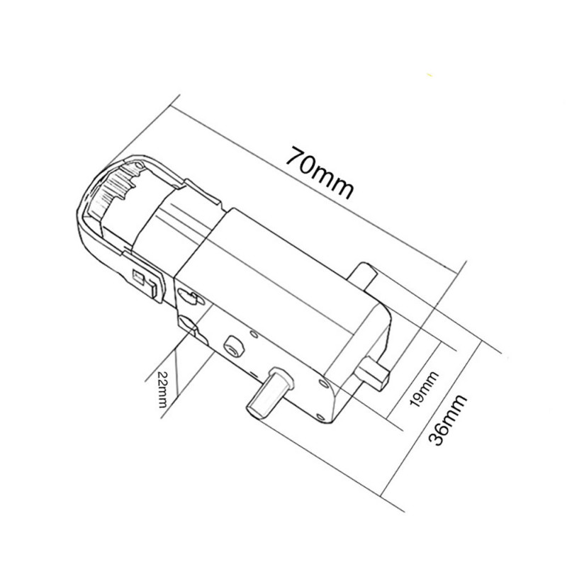 Robot Wheel Motor
