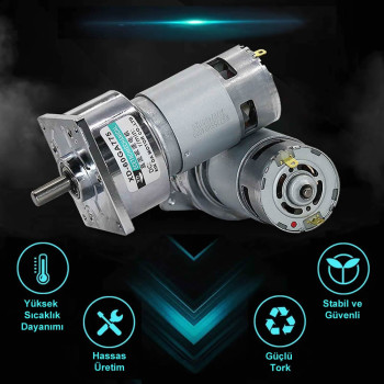 XD-60GA775 12V 5Rpm DC Motor
