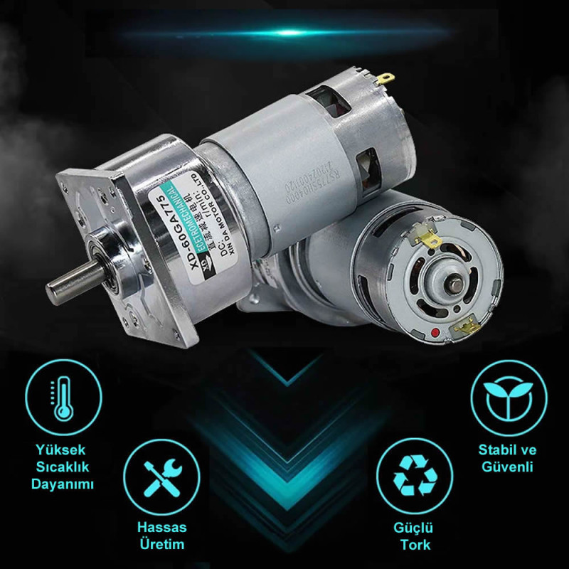 XD-60GA775 12V 5Rpm DC Motor