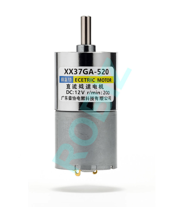 ZGA37RG DC Motor 12V 200rpm