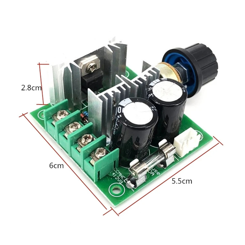 10A 40V DC Motor Speed Control Circuit