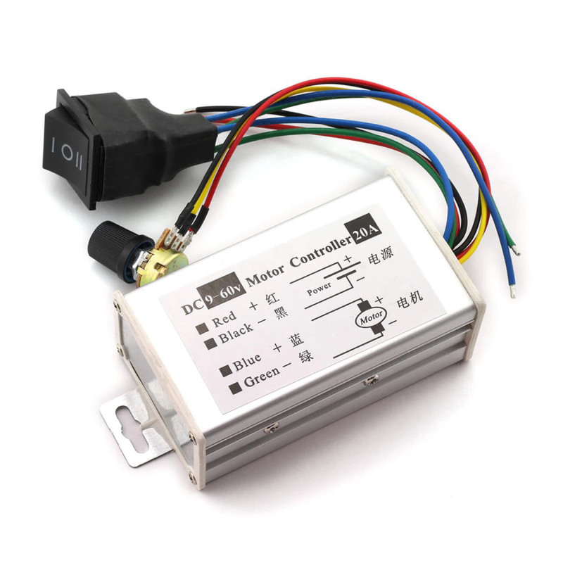 20A 60V DC Motor Speed Control Circuit