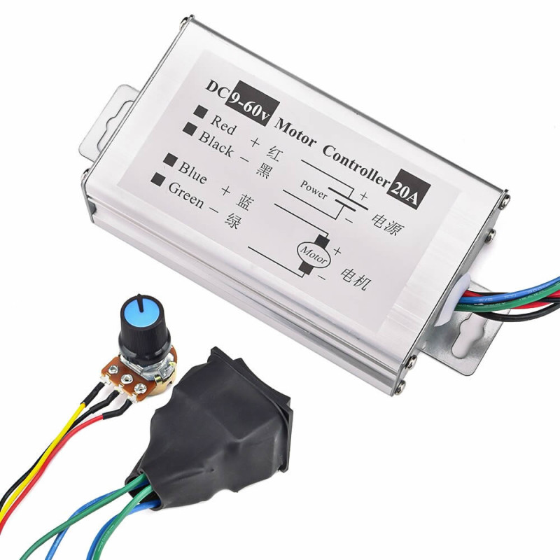 20A 60V DC Motor Speed Control Circuit