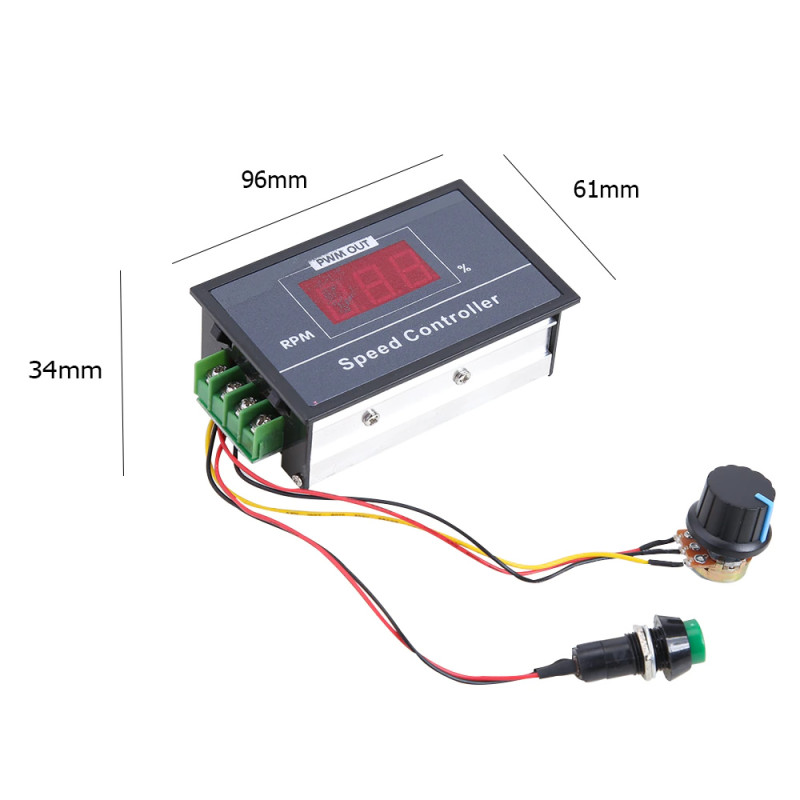 30A 60V DC Motor Speed Control Circuit