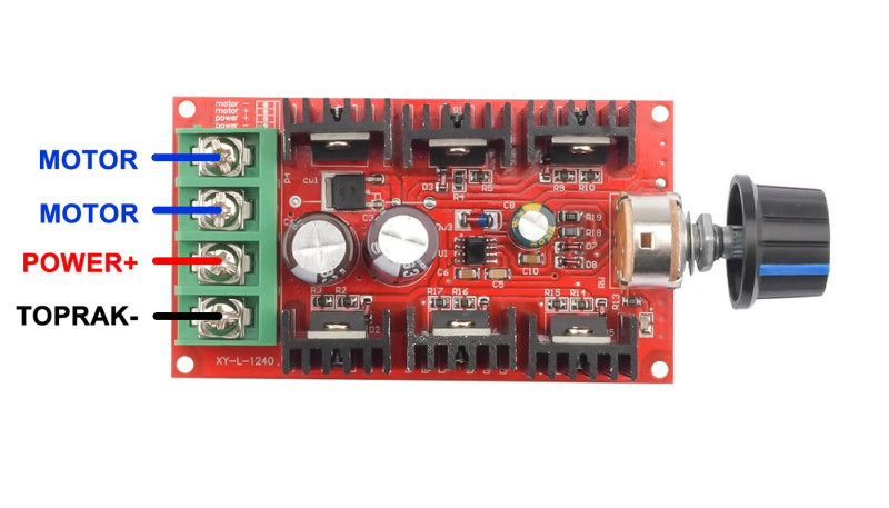 40A 50V DC Motor Driver Boxed