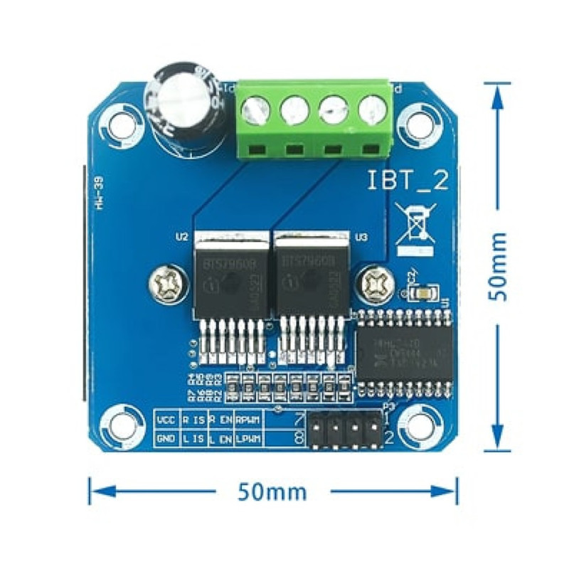 BTS7960B Motor Sürücü Modül