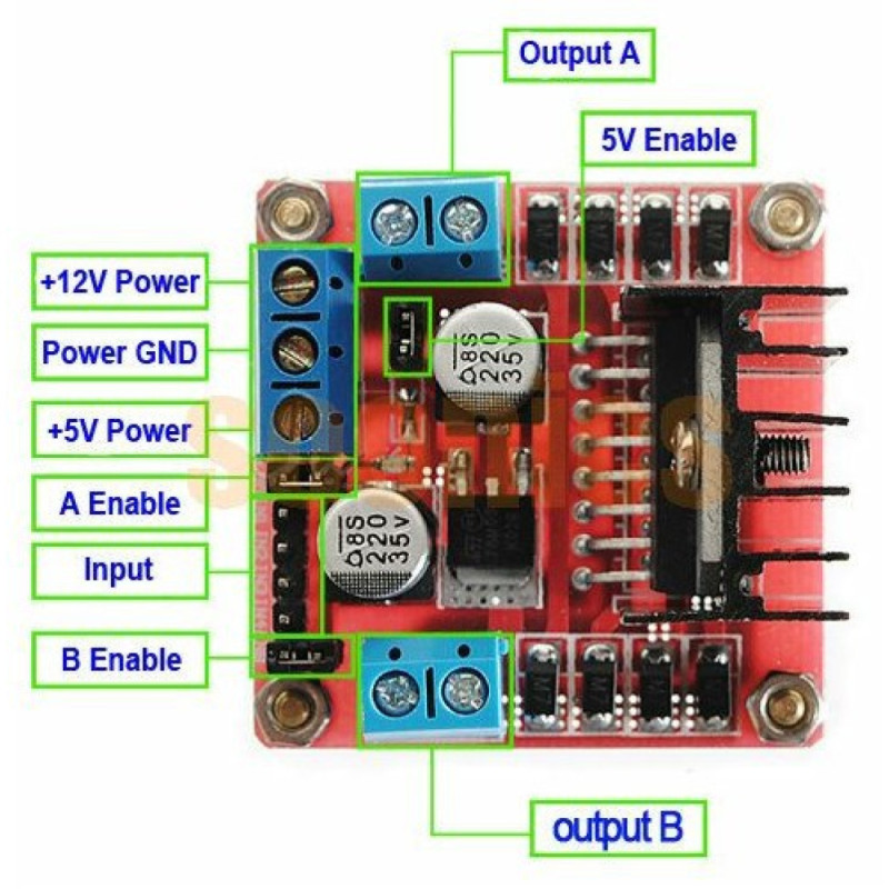 L298N Motor Sürücü Modül