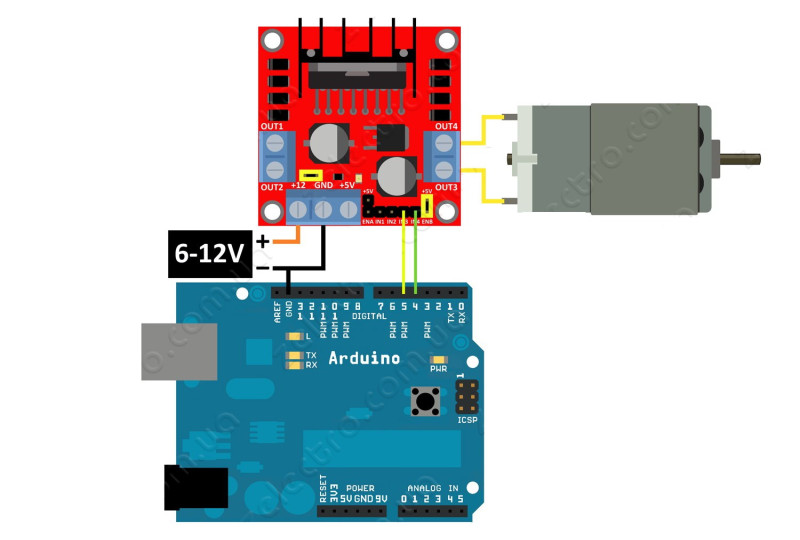 L298N Motor Driver Module