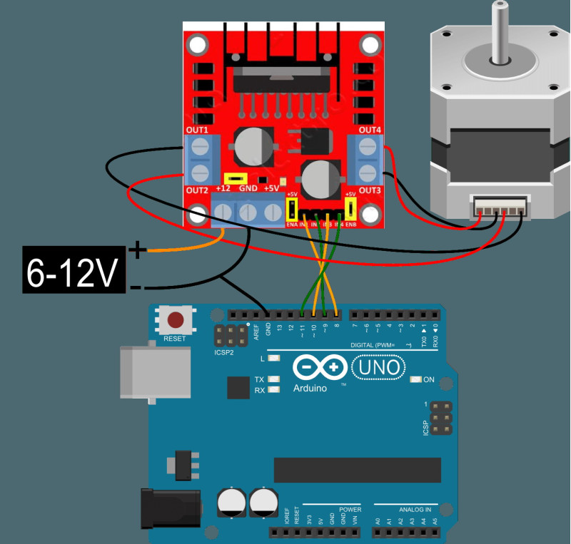 L298N Motor Driver Module