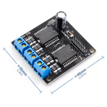 Dual MC33886 Motor Driver Module