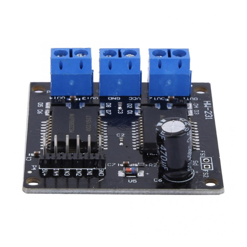 Dual MC33886 Motor Driver Module