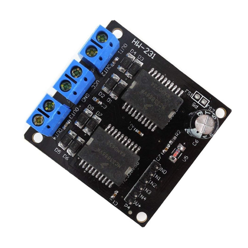 Dual MC33886 Motor Driver Module