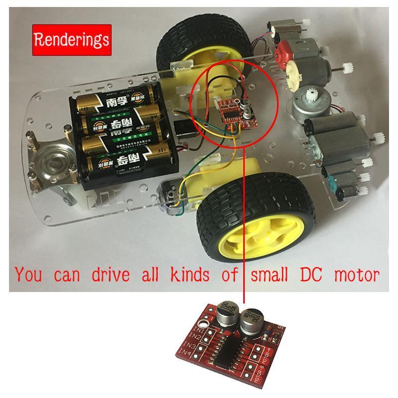Mini L298N Motor Driver Module