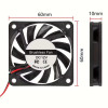 DC 12V 6x6CM FAN 6010