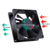8025 DC 12V FAN 80x80x25mm