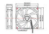 DC 12V FAN 90x90mm