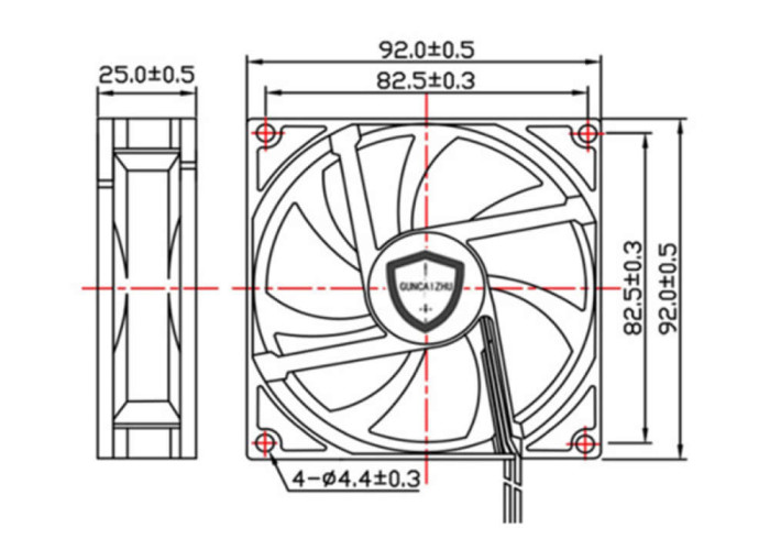 DC 12V FAN 90x90mm