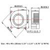 DC 12V 40x40mm Blower Fan