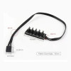 40cm 5-Way Fan Port Splitter