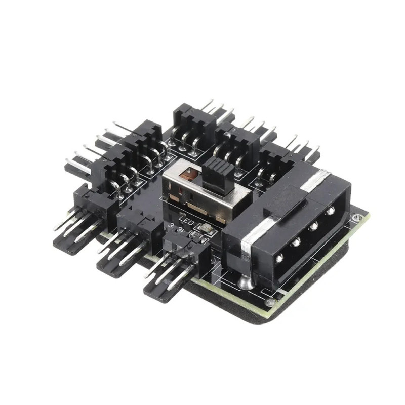 8 Port Fan Splitter Hub Board