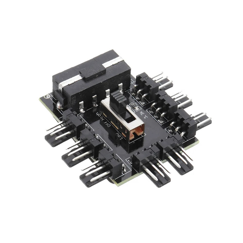 8 Port Fan Splitter Hub Board