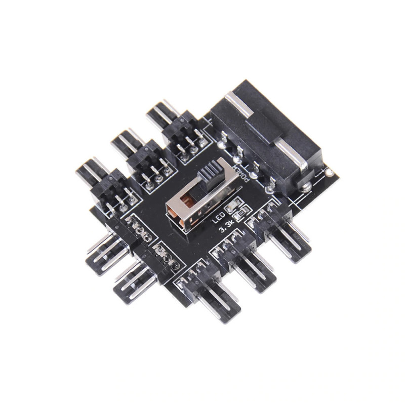 8 Port Fan Splitter Hub Board