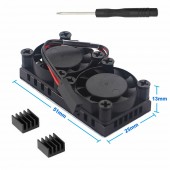 Raspberry Pi Dual Fan Set