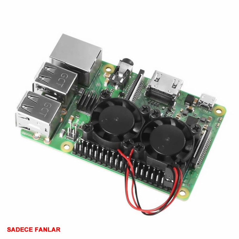 Raspberry Pi Dual Fan Set
