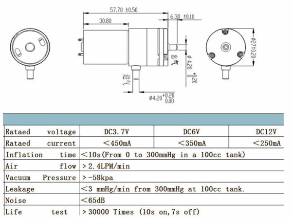 12V Mini Air Pump