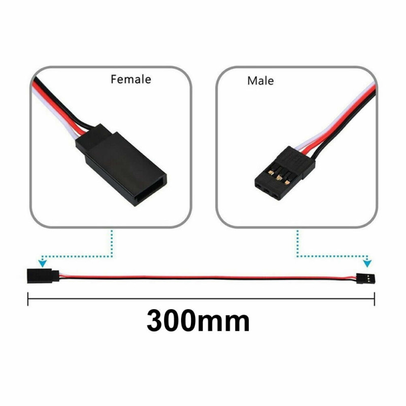 Servo Motor Extension Cable 30cm