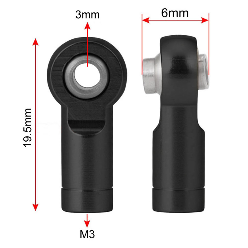 Metal M3 Connecting Part
