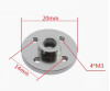 20mm Round Metal Holder Bracket
