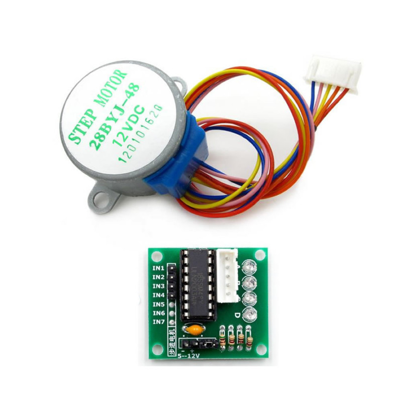12V 28BYJ48 Stepper Motor + ULN2003A Driver Board