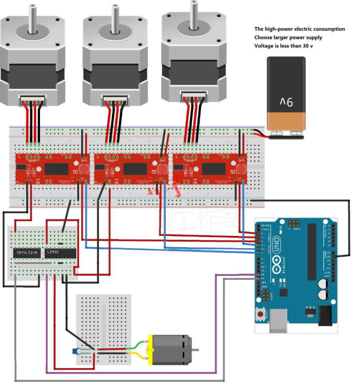 A3967 Stepper Motor Driver