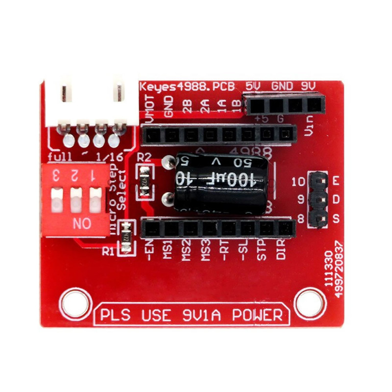 A4988 Drv8825 Step Motor Driver Shield