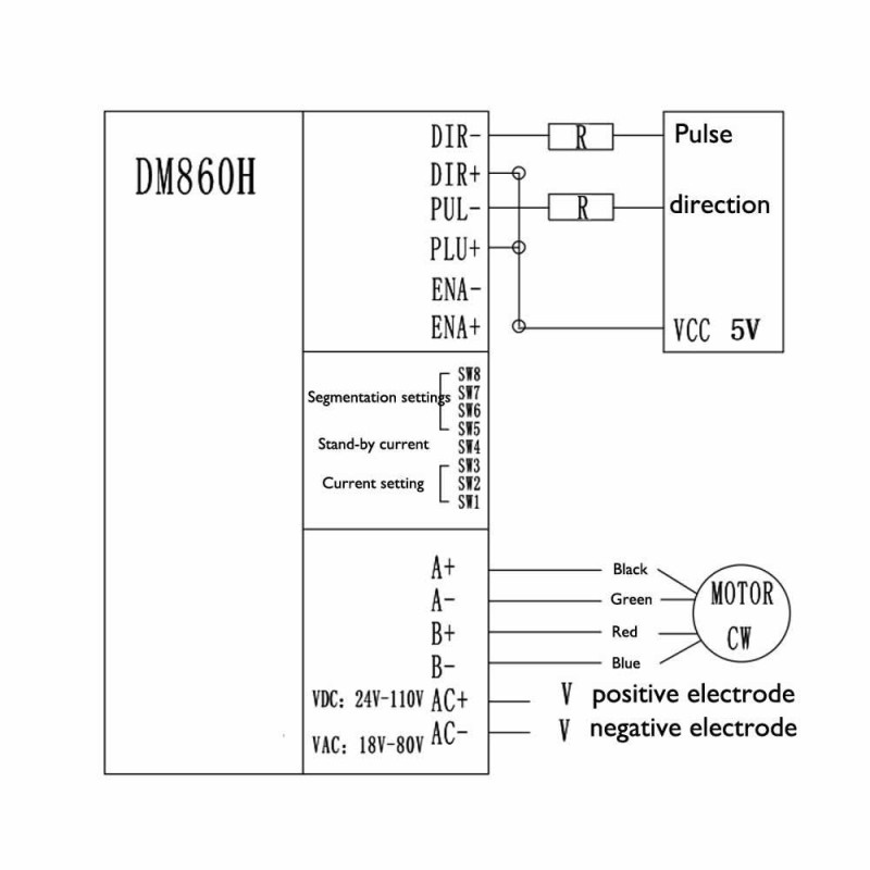 DM860H Stepper Motor Driver