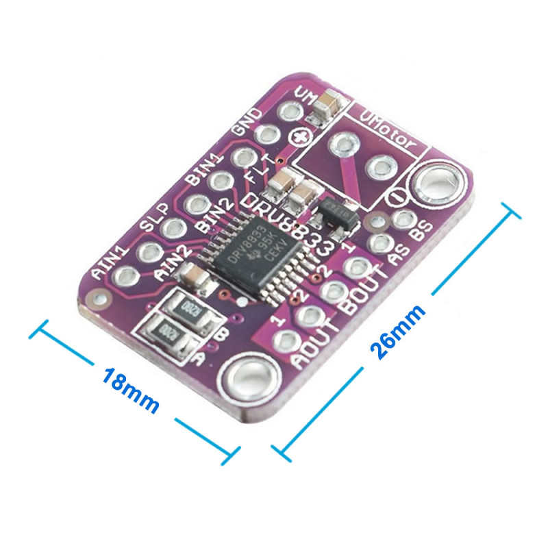 DRV8833 Stepper Motor Driver Module