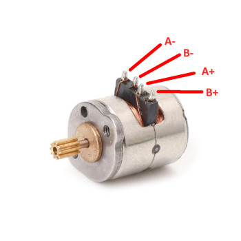 Micro Step Motor 8x9,2mm