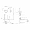 Nema 23 Bracket Mounting Part