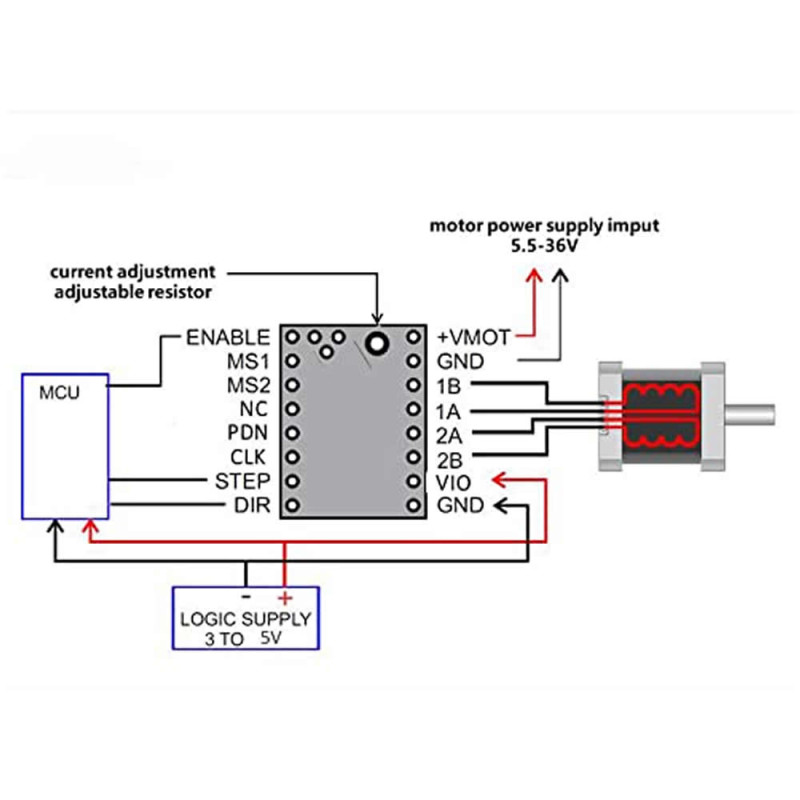 TMC2208 Stepper Motor Driver