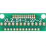 12 Pin 1.27mm - 2mm to 2.54mm Converter PCB