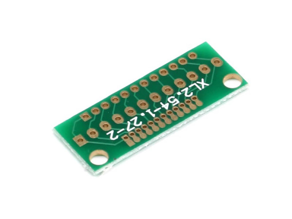 12 Pin 1.27mm - 2mm to 2.54mm Converter PCB