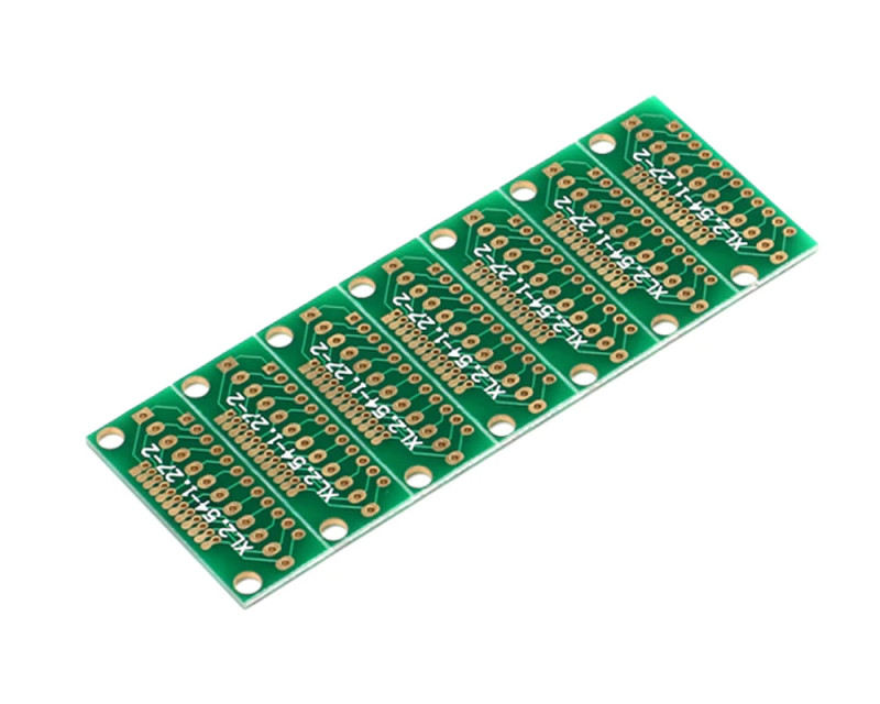 12 Pin 1.27mm - 2mm to 2.54mm Converter PCB