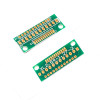 12 Pin 1.27mm - 2mm to 2.54mm Converter PCB