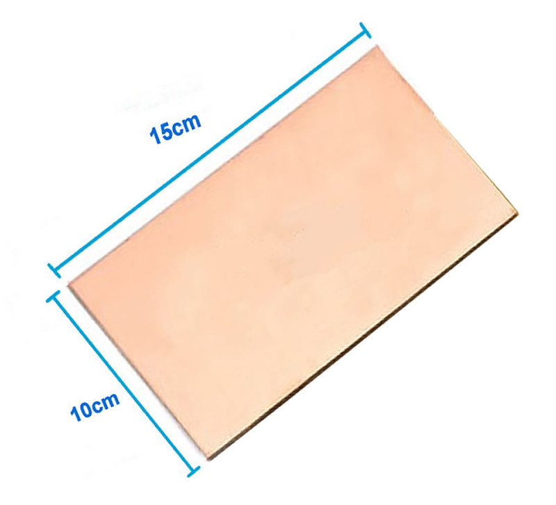 10x15cm Double Sided Copper Pcb