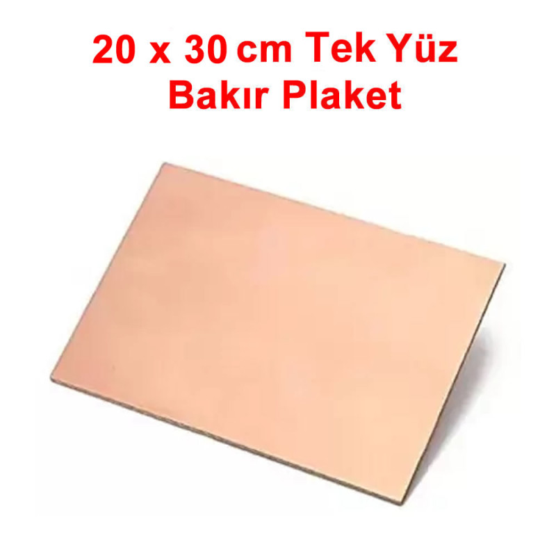 20x30cm Single Sided Copper Pcb