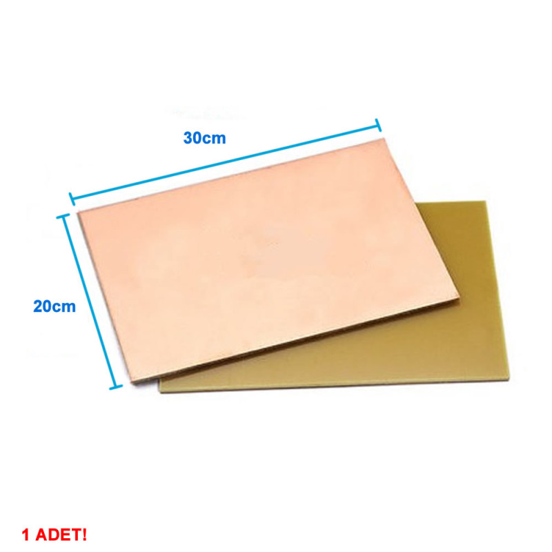 20x30cm Single Sided Copper Pcb